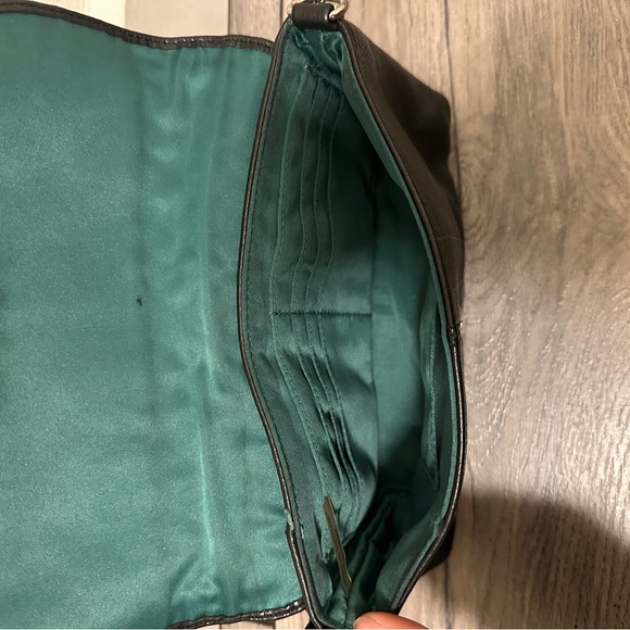 Coach Black Leather Clutch - Picture 4 of 6